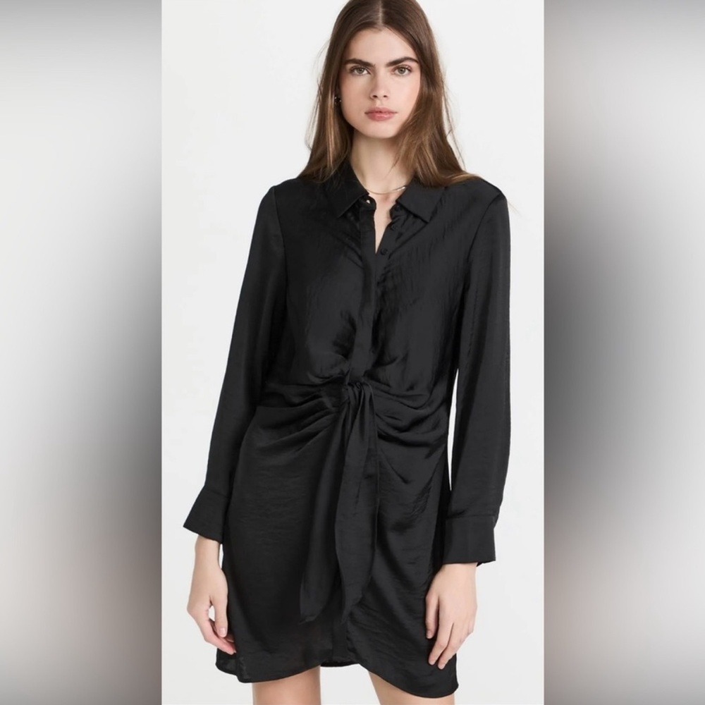 BB Dakota Black Silk Shirt